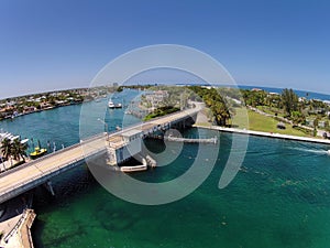 Coastal waterways in South Florida