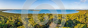 Coastal wetlands reserve in Hastings, Australia.