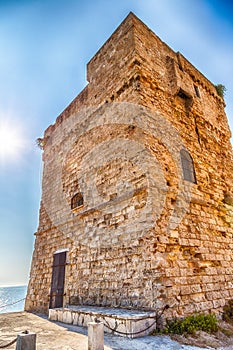 Coasting tower in Salento on the Ionian Sea