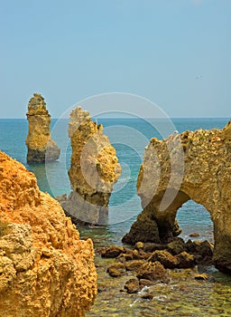 Coastline of Algarve, Portugal