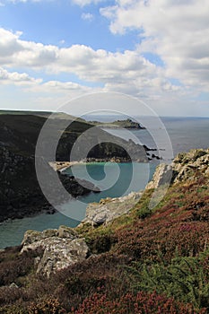 The Coastline Around Zennor, Cornwall, UK