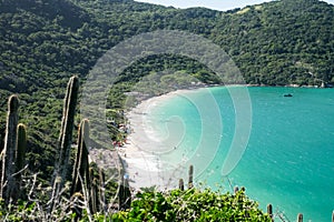 Coastline of Arraial do Cabo, Rio de Janeiro, Brazil