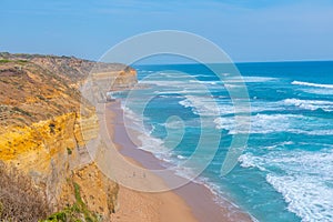 Coastline of Australia at Gibson steps