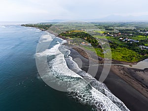 Coastline of Bali island