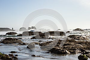 Coastline of Bandon by the Sea, Oregon