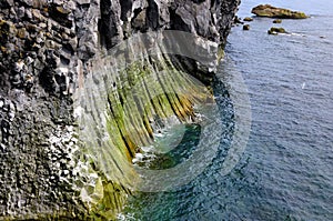 Coastline, Basalt Pillars