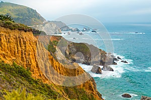 Coastline in Big Sur, California