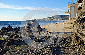 Coastline at Brooks Street Beach, Laguna Beach, California