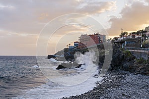 Coastline in Canico de Baixo