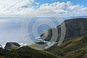 Coastline of Cape Reinga at the northern-most part of New Zealand