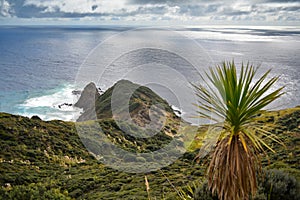 Coastline of Cape Reinga at the northern-most part of New Zealand