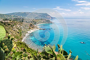 Coastline at Capo Vaticano near Tropea, Calabria, Italy