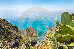 Coastline at Capo Vaticano near Tropea, Calabria, Italy