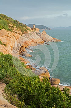 Coastline at the Cheung Chau Island