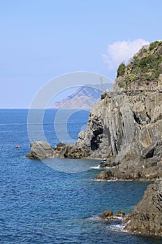 Coastline of the Cinque Terre National Park
