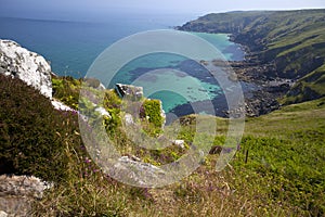 Coastline in Cornwall