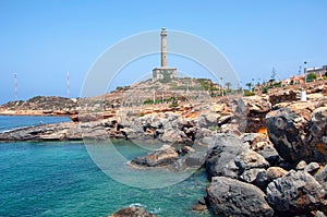 Coastline of Costa Calida in Murcia region, Spain