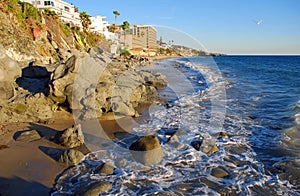 Coastline at Cress Street Laguna Beach, California