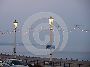 Coastline in the evening