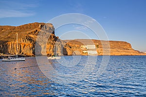 Coastline of Gran Canaria island