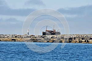 Coastline of Inisheer, Aran islands, Ireland