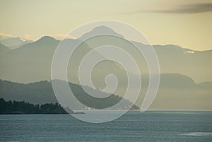 Coastline, Inner Passage, Alaska