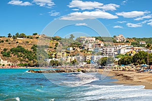 Coastline at Kalives. Crete, Greece