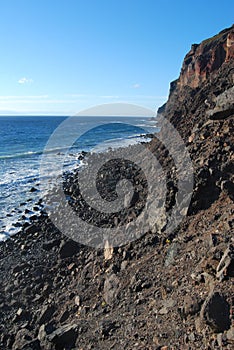 Coastline of La Gomera