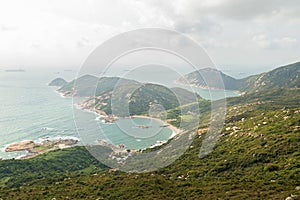 Coastline at the Lamma Island