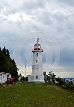 Cape Mudge Lighthouse on Quadra Island photo