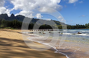 Coastline Landscape in Kauai, Hawaii, USA