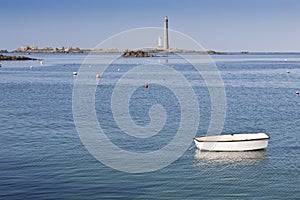 Coastline in low tide photo