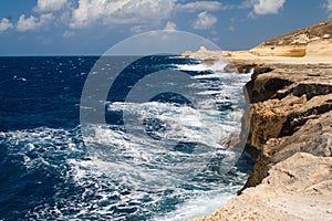 Coastline in Malta