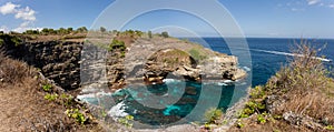 Coastline at Nusa Penida island