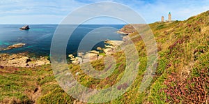 Coastline panorama at Cap Frehel