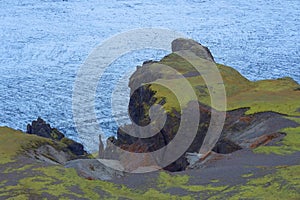 Coastline of Ponta de Sao Lourenco, Madeira island.