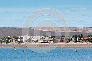 Coastline in Puerto Madryn, Argentina