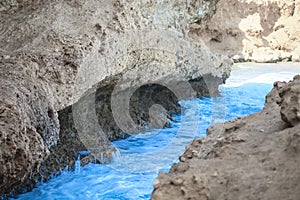 Coastline of the Red Sea in Egypt