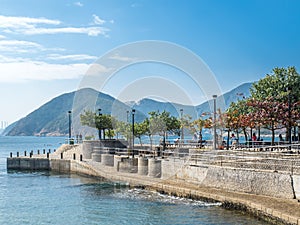 Coastline of repulse bay, Hong Kong