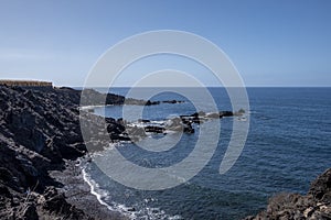 Coastline at San Jaun, Canary Island, Tenerife, Spain photo
