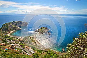 Coastline Taormina, Sicily, Italy