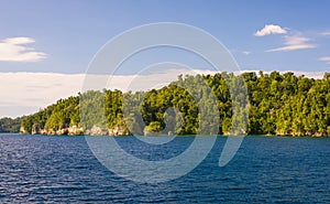 Coastline in the Togian archipelago