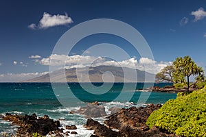 Coastline at Wailea point photo