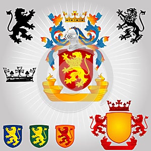 Coat of Arms 01 - Lion