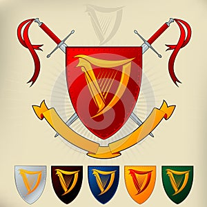 Coat of Arms 102 - Harp