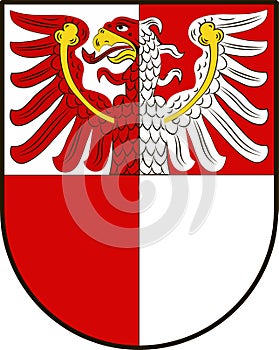 Coat of arms of Barnim in Brandenburg, Germany