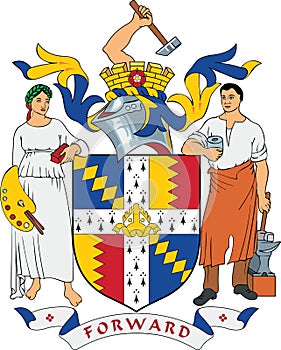 Coat of arms of Birmingham, United Kingdom