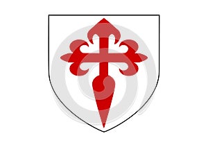 Coat of arms of Blason St Jacques de l`epee