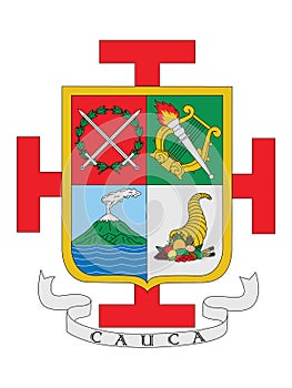 Coat of Arms of Cauca Department