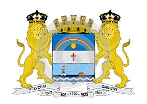 Coat of arms of Cidade de Recife Brasil